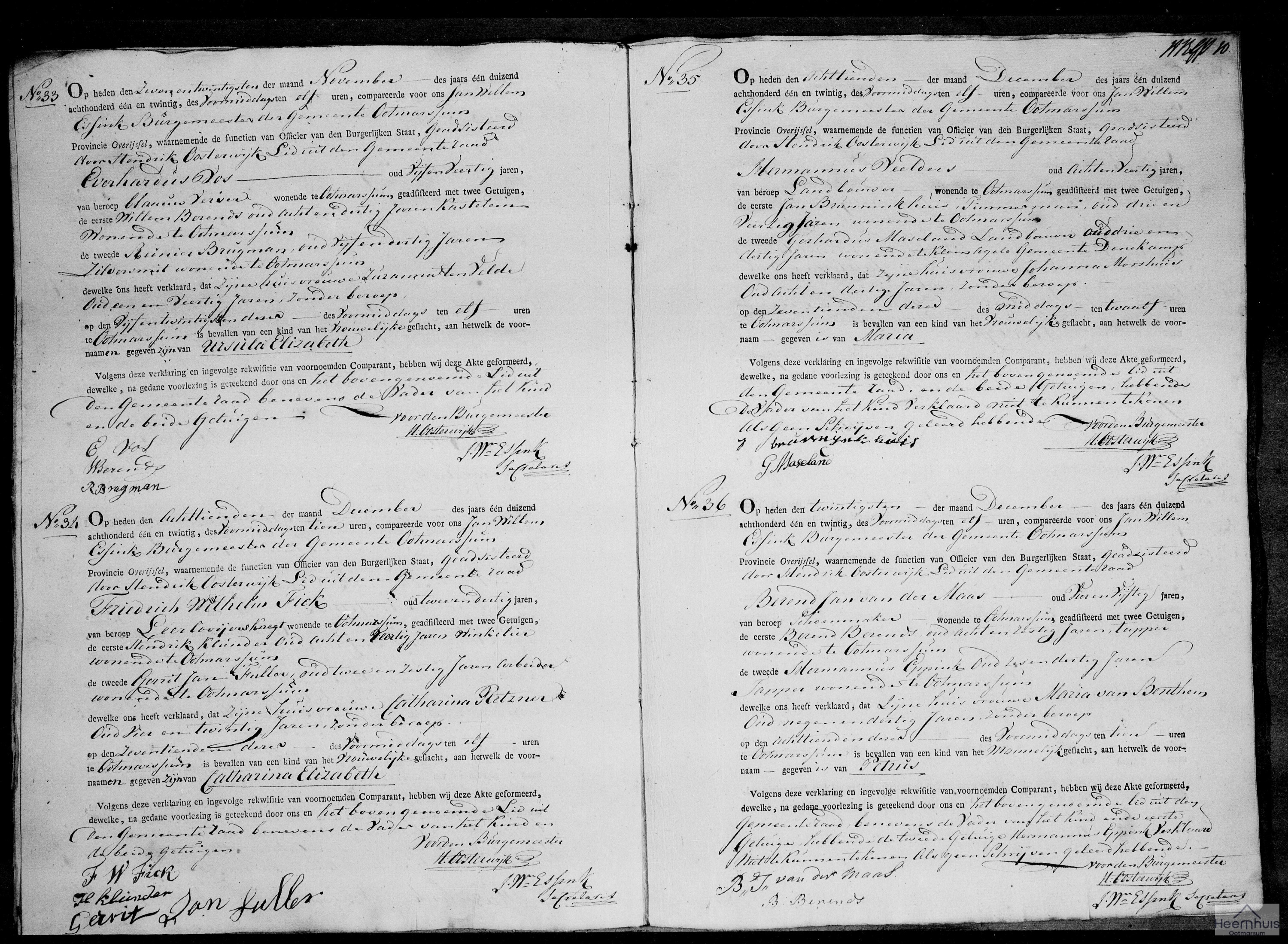 Geboorteakte van Maria Veelders Geboorteakte van Maria Veelders