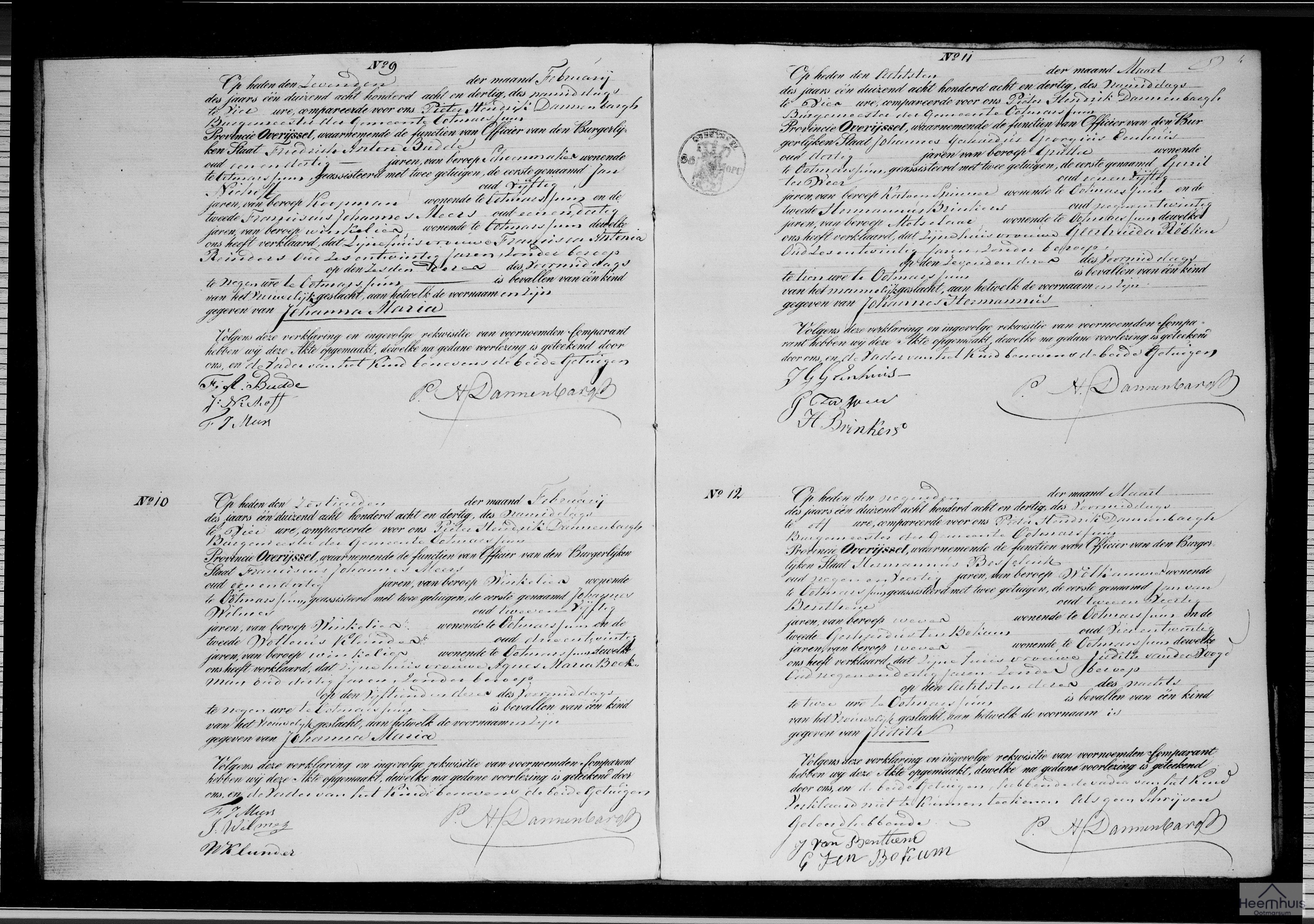 Geboorteakte van Judith Besselink Geboorteakte van Judith Besselink