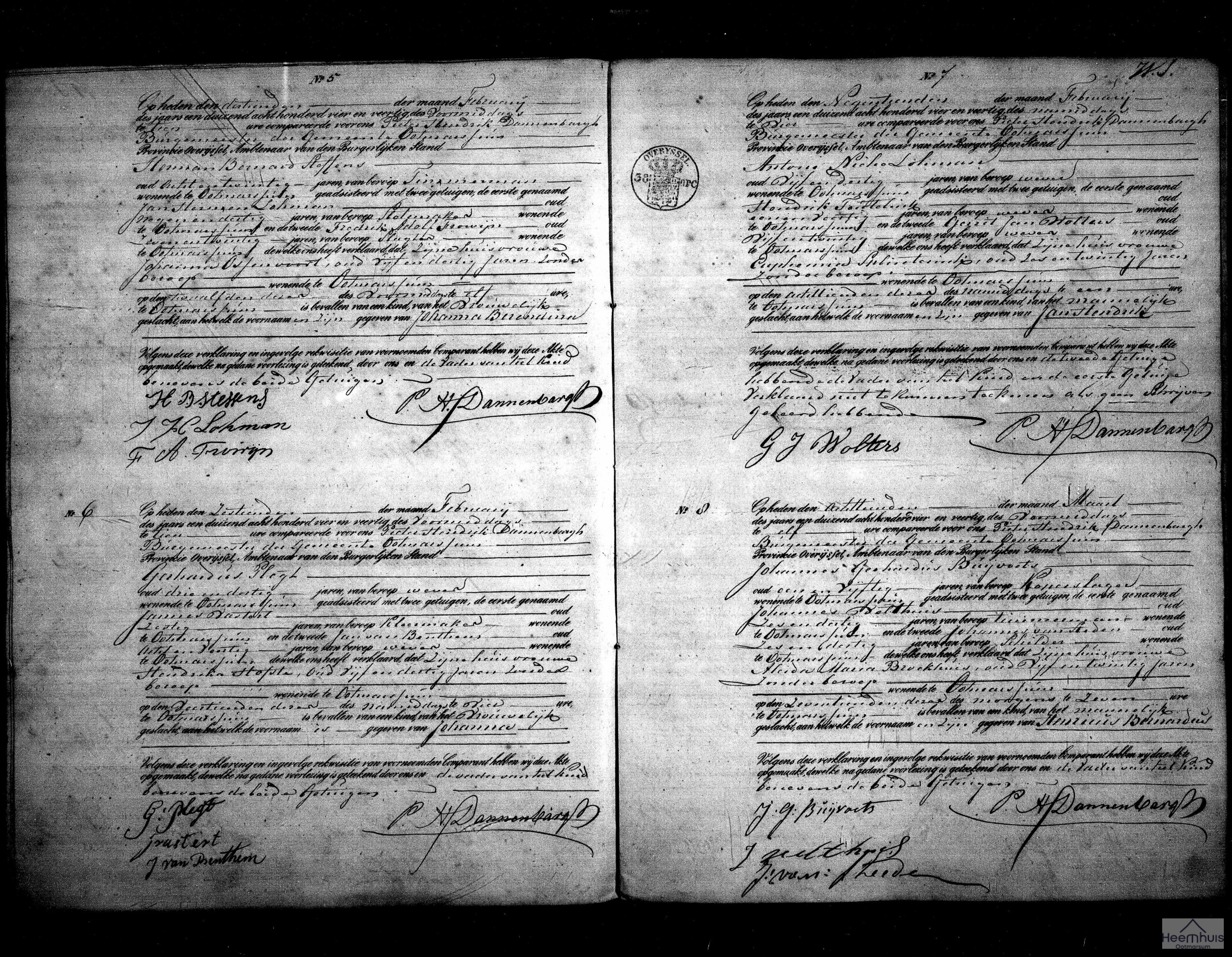 Geboorteakte van Johanna Berendina Steffens Geboorteakte van Johanna Berendina Steffens