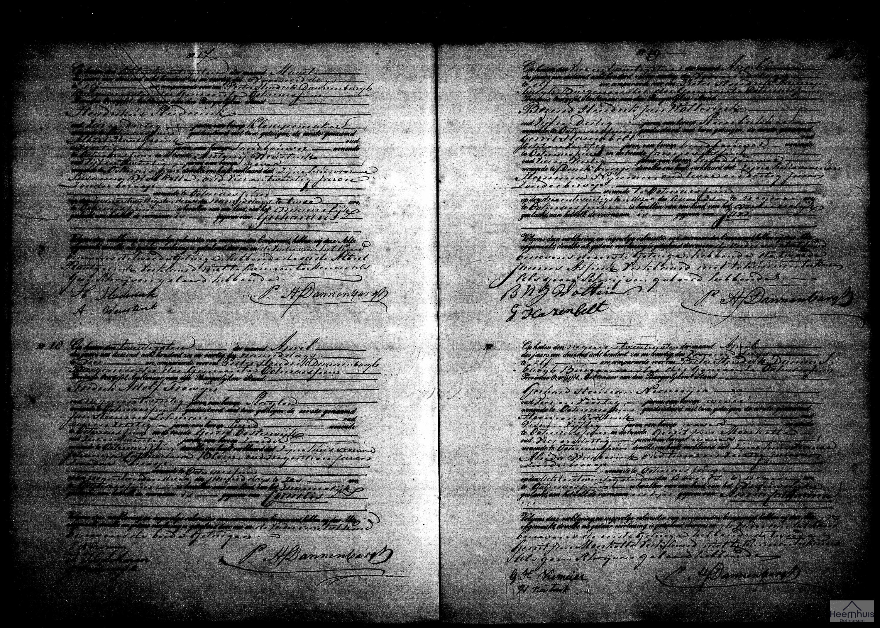 Geboorteakte van Cornelis Frowijn Geboorteakte van Cornelis Frowijn