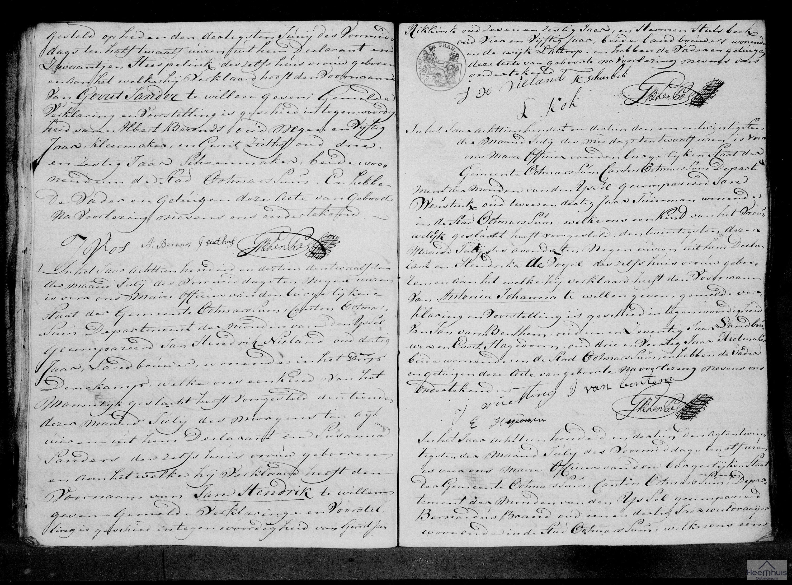 Geboorteakte van Maria Brand