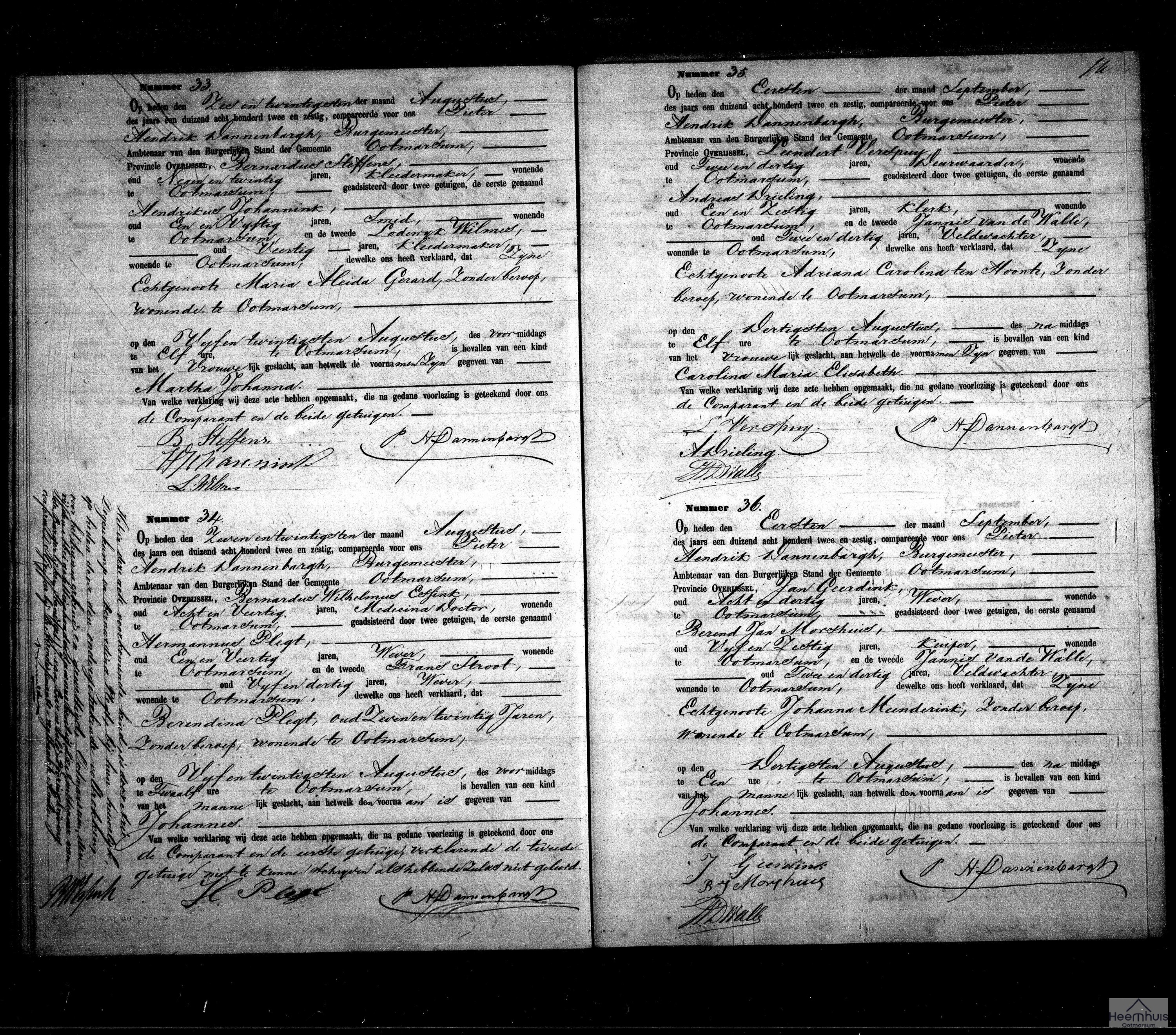 Geboorteakte van Carolina Maria Elisabeth Verspuy Geboorteakte van Carolina Maria Elisabeth Verspuy