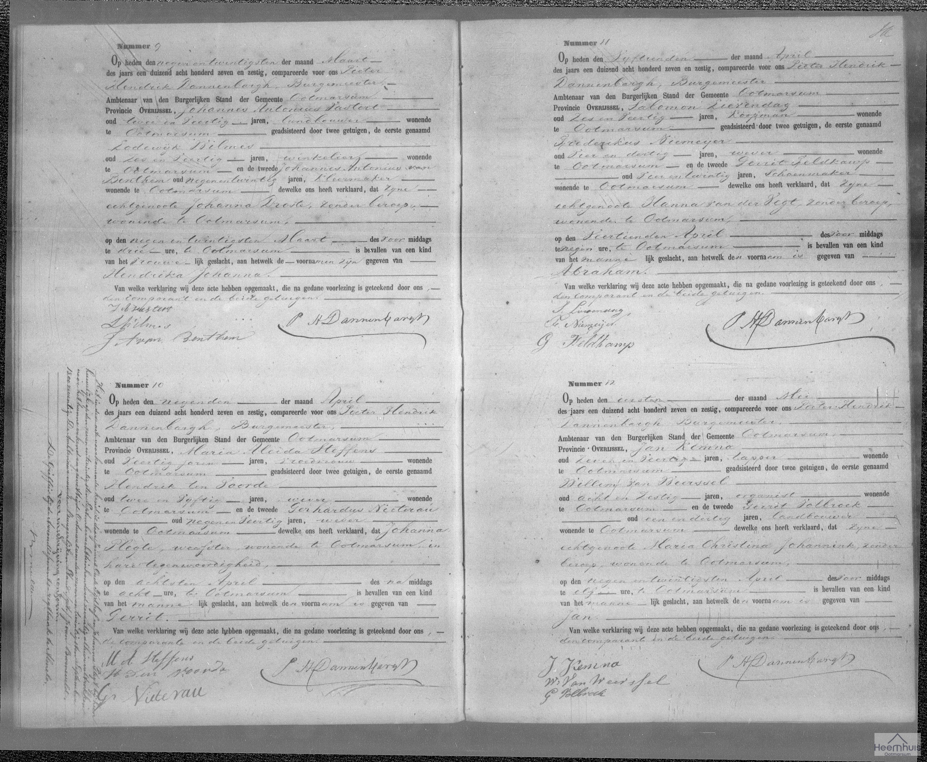 Geboorteakte van Hendrika Johanna Vastert Geboorteakte van Hendrika Johanna Vastert