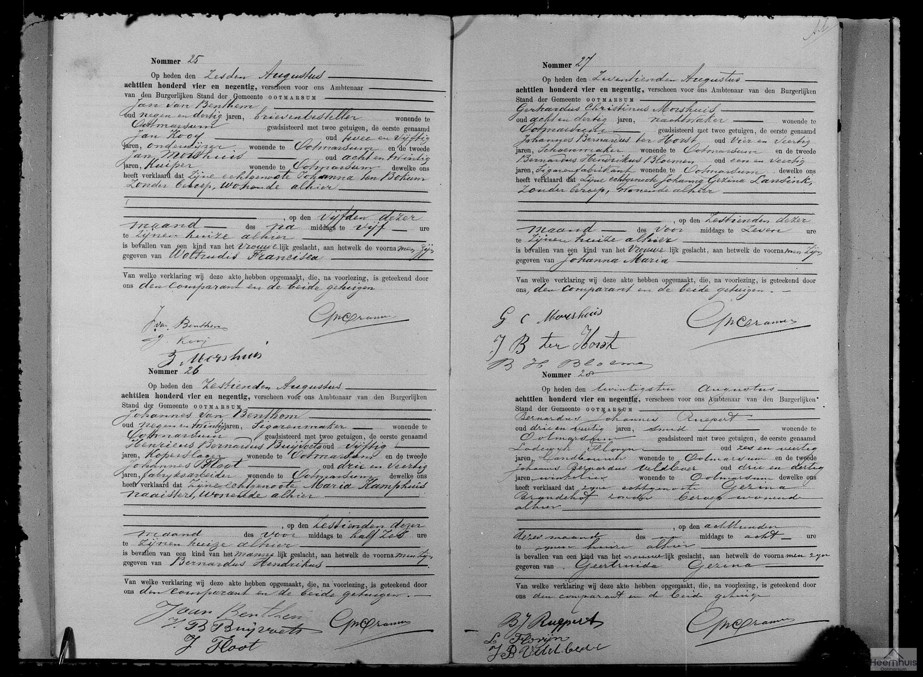 Geboorteakte van Geertruida Gezina Ruepert Geboorteakte van Geertruida Gezina Ruepert