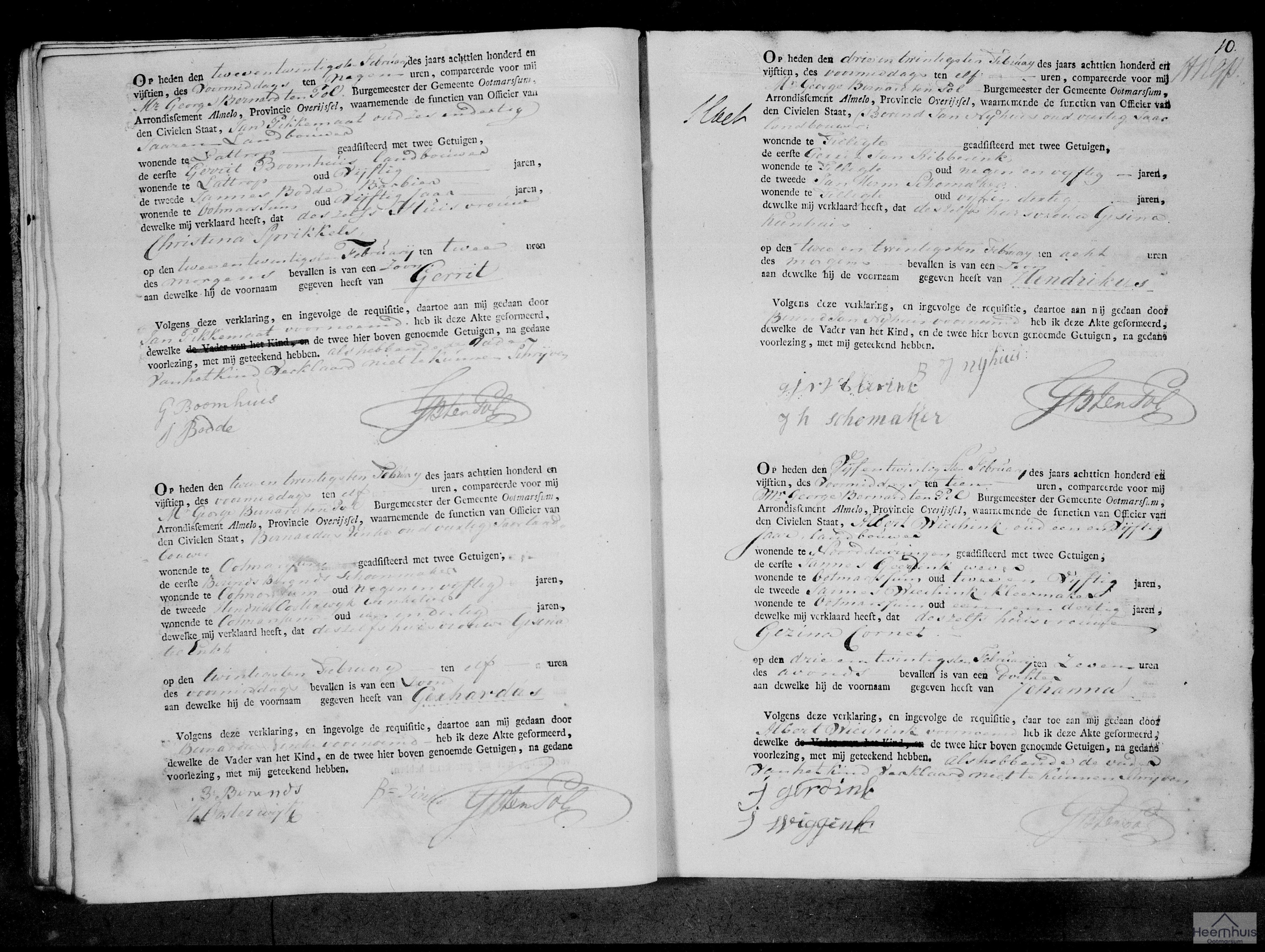 Geboorteakte van Euphemia Broekhuis Geboorteakte van Euphemia Broekhuis