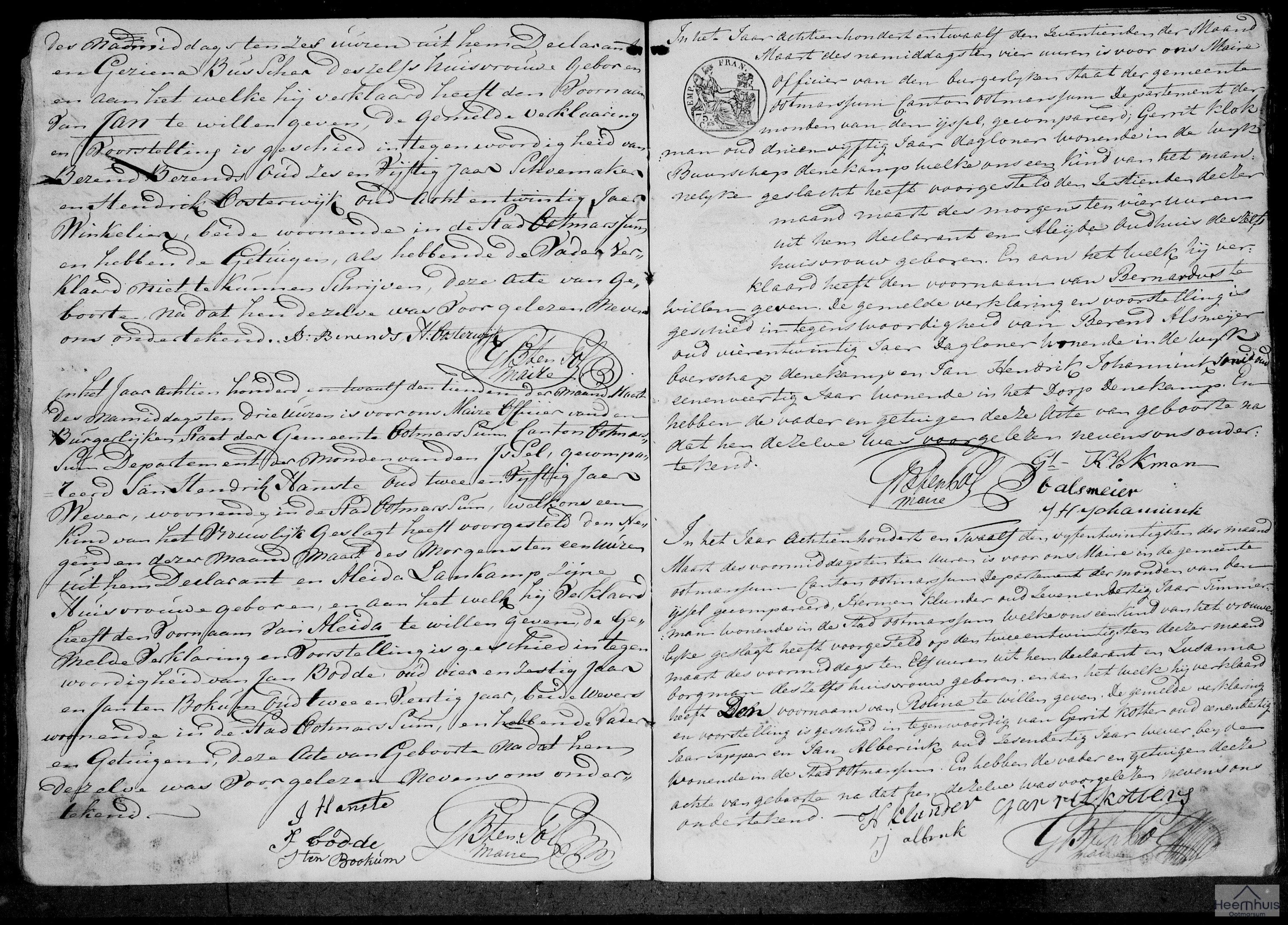 Geboorteakte van Rolina Klunder