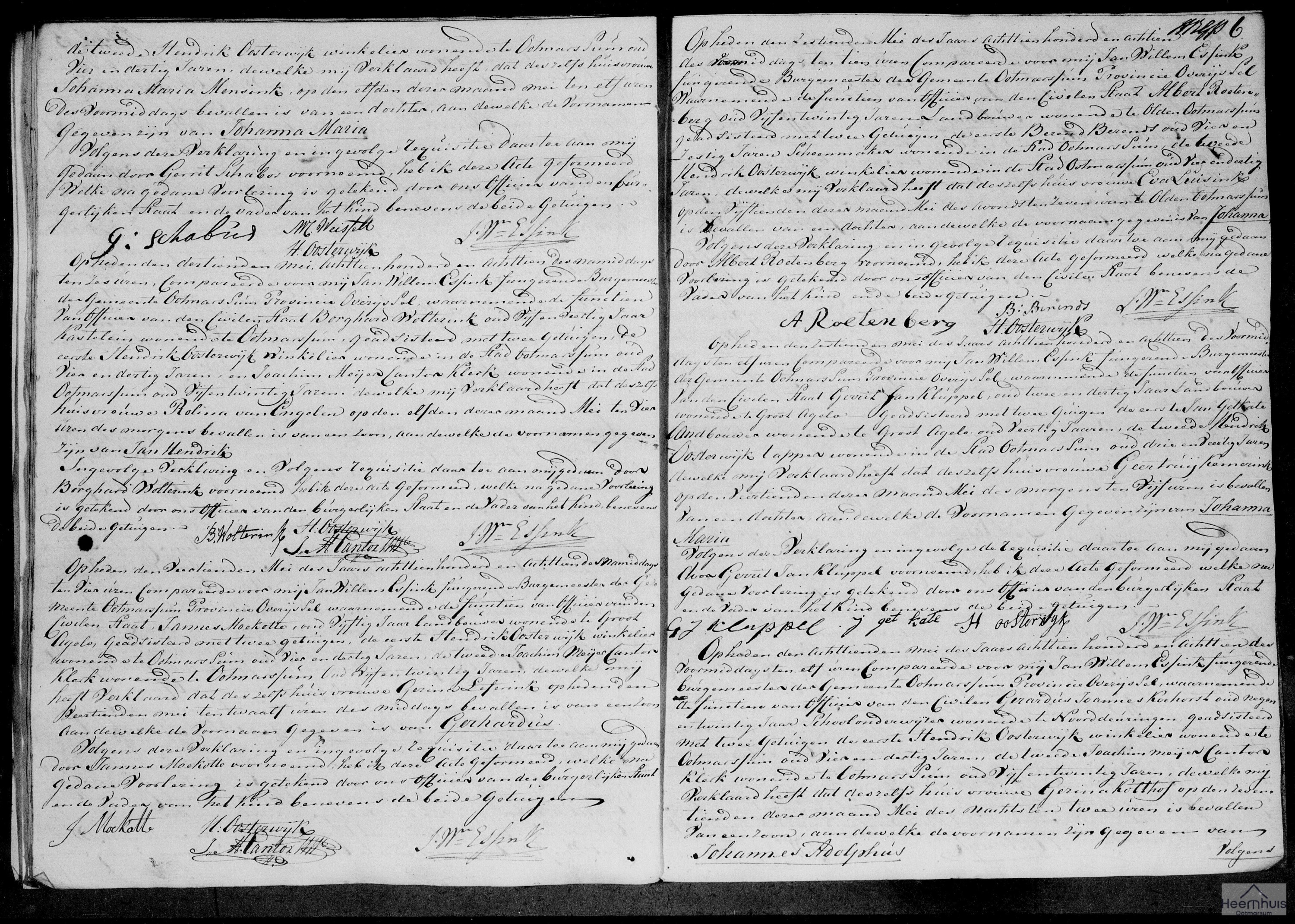 Geboorteakte van Gerhardus Moekotte Geboorteakte van Gerhardus Moekotte