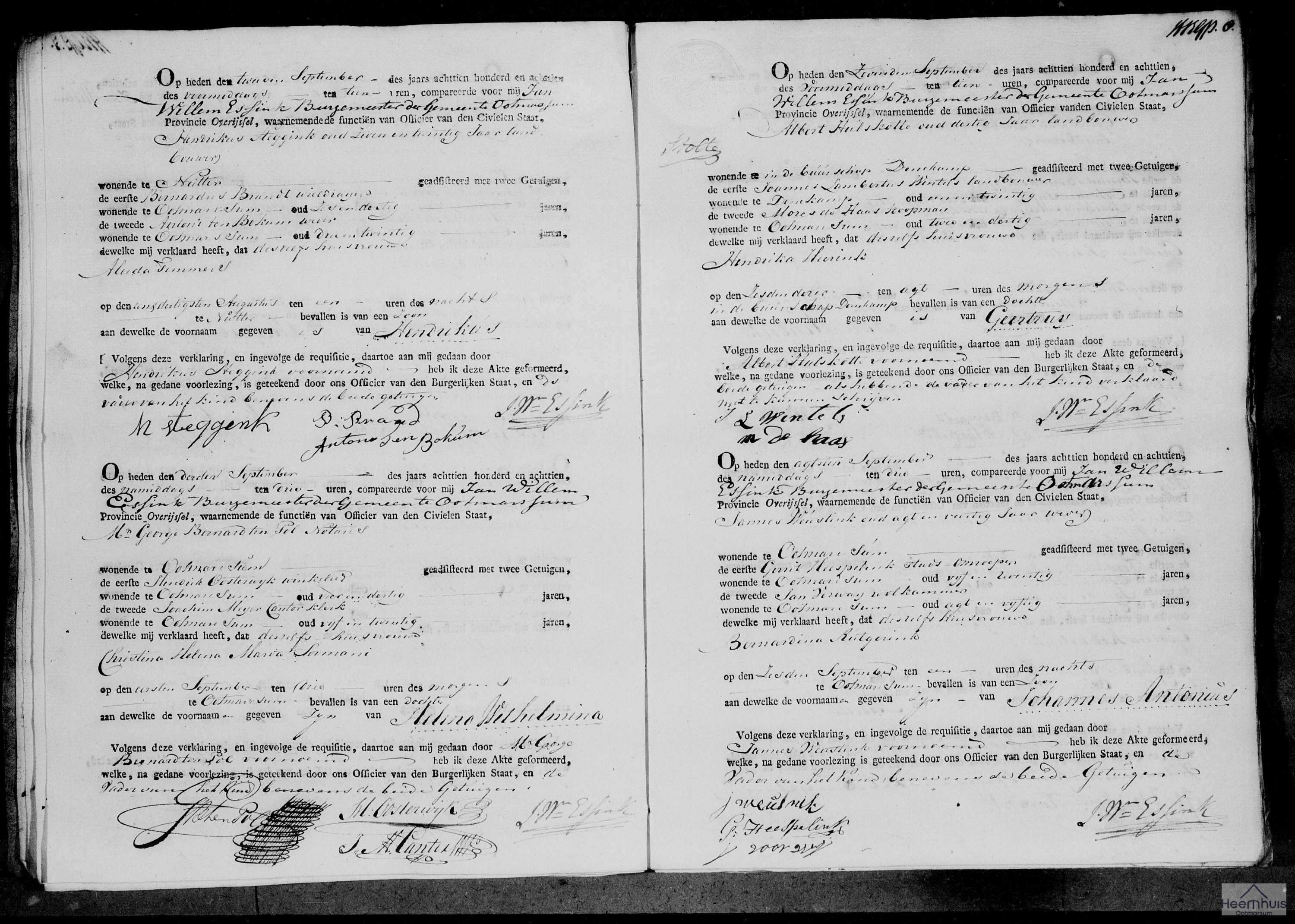 Geboorteakte van Geertruij Hulskotte Geboorteakte van Geertruij Hulskotte