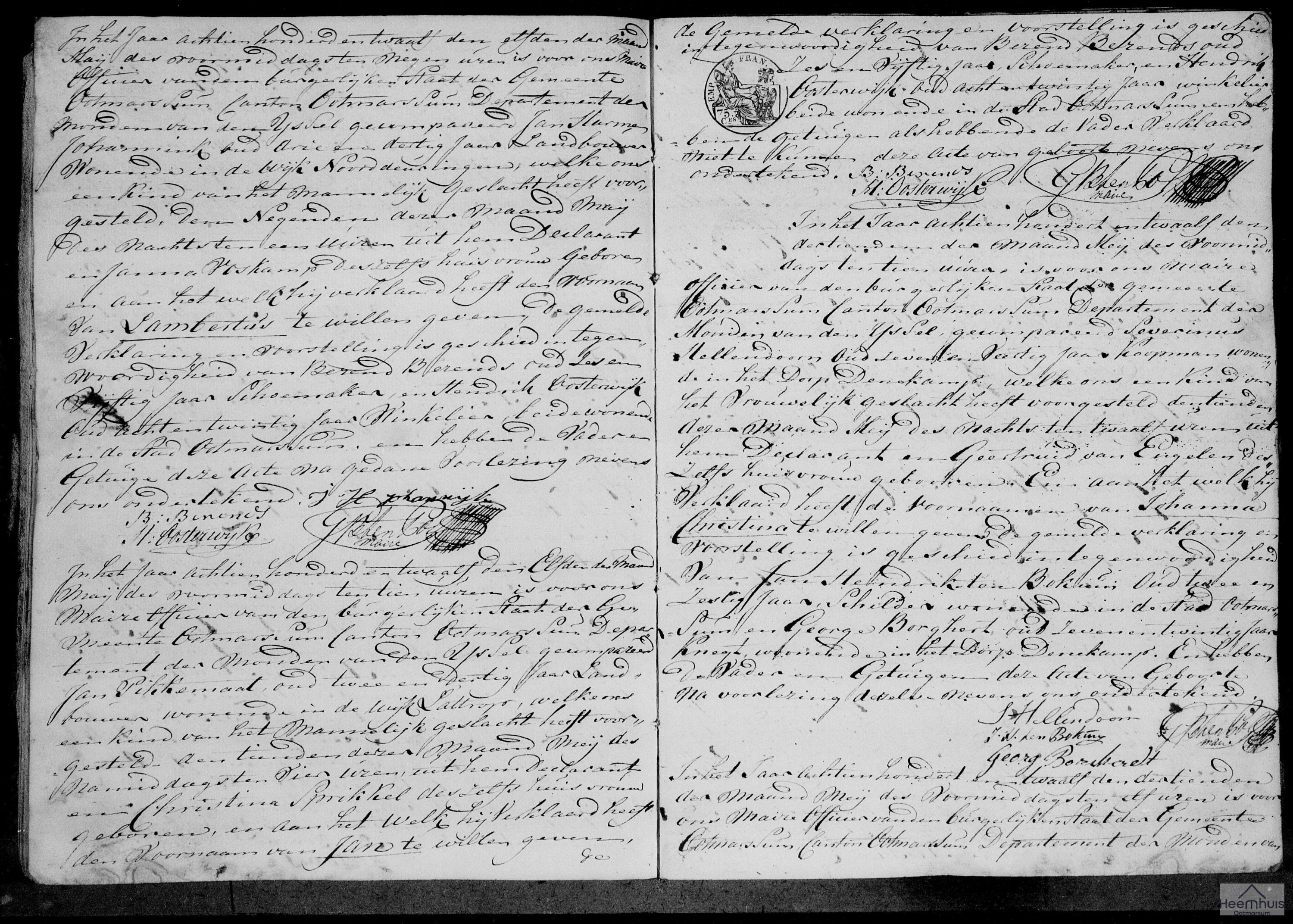 Geboorteakte van Jan Pikkemaat