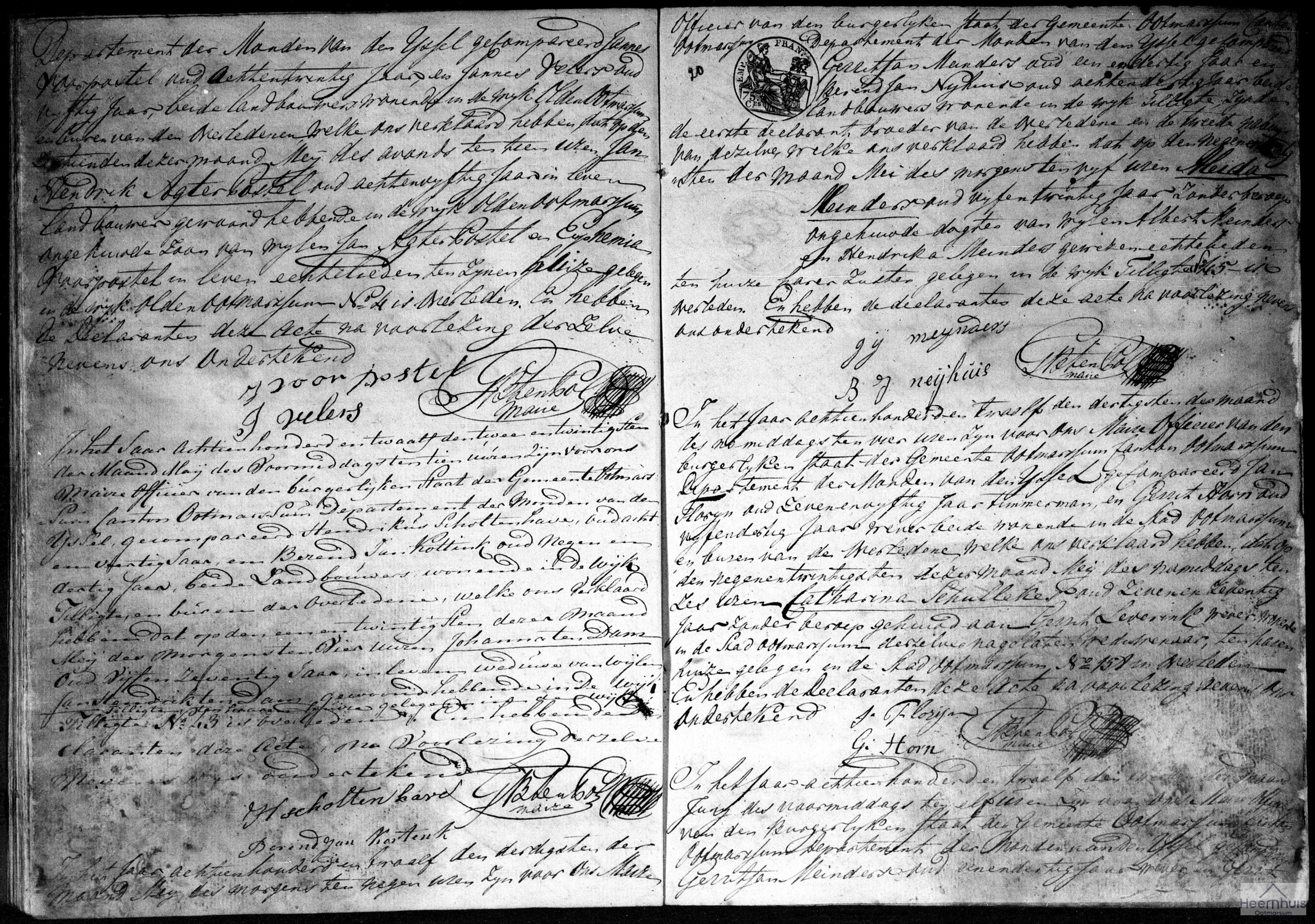 Overlijdensakte van Aleida Meinders Overlijdensakte van Aleida Meinders