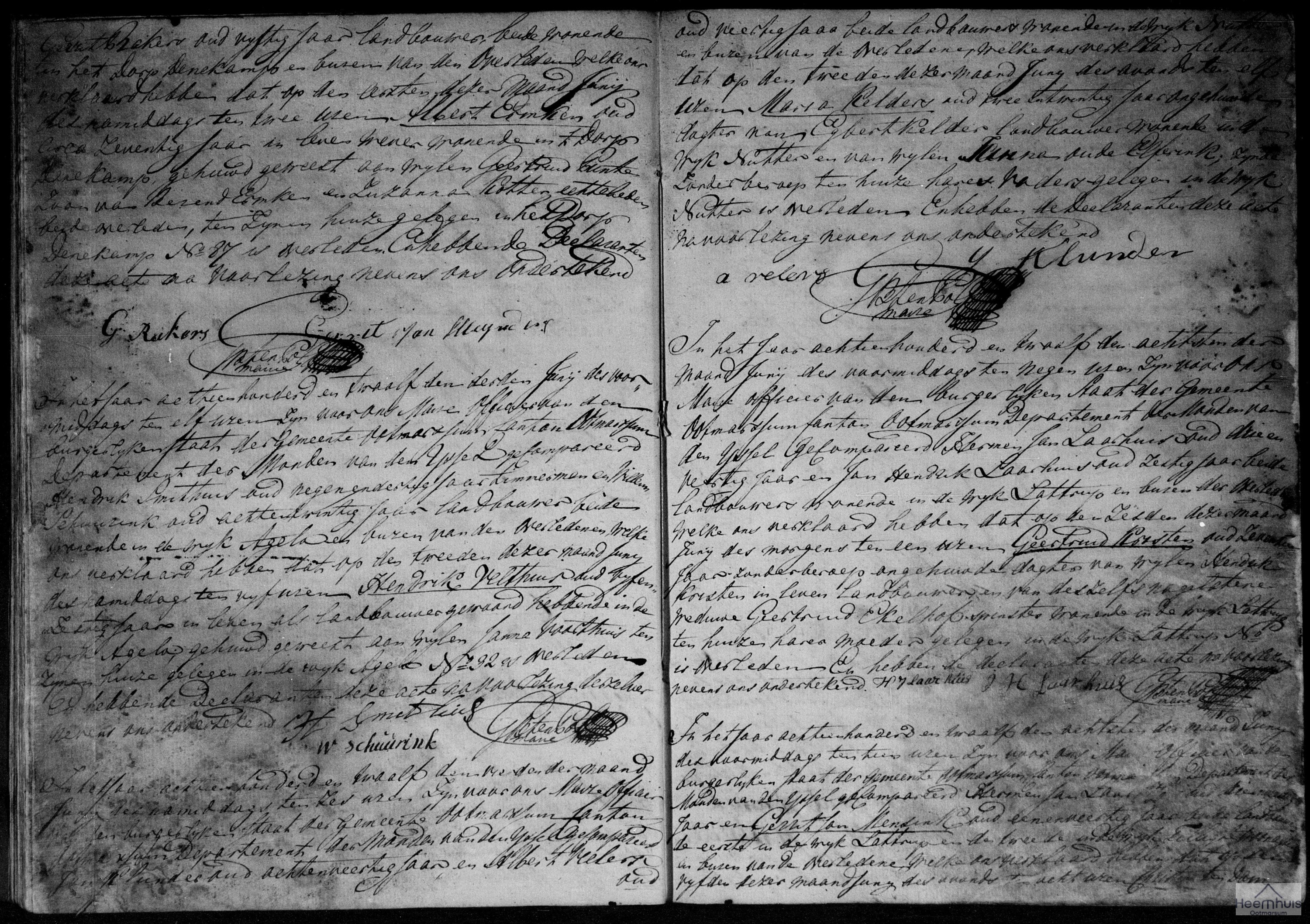 Overlijdensakte van Geertruid Kristen