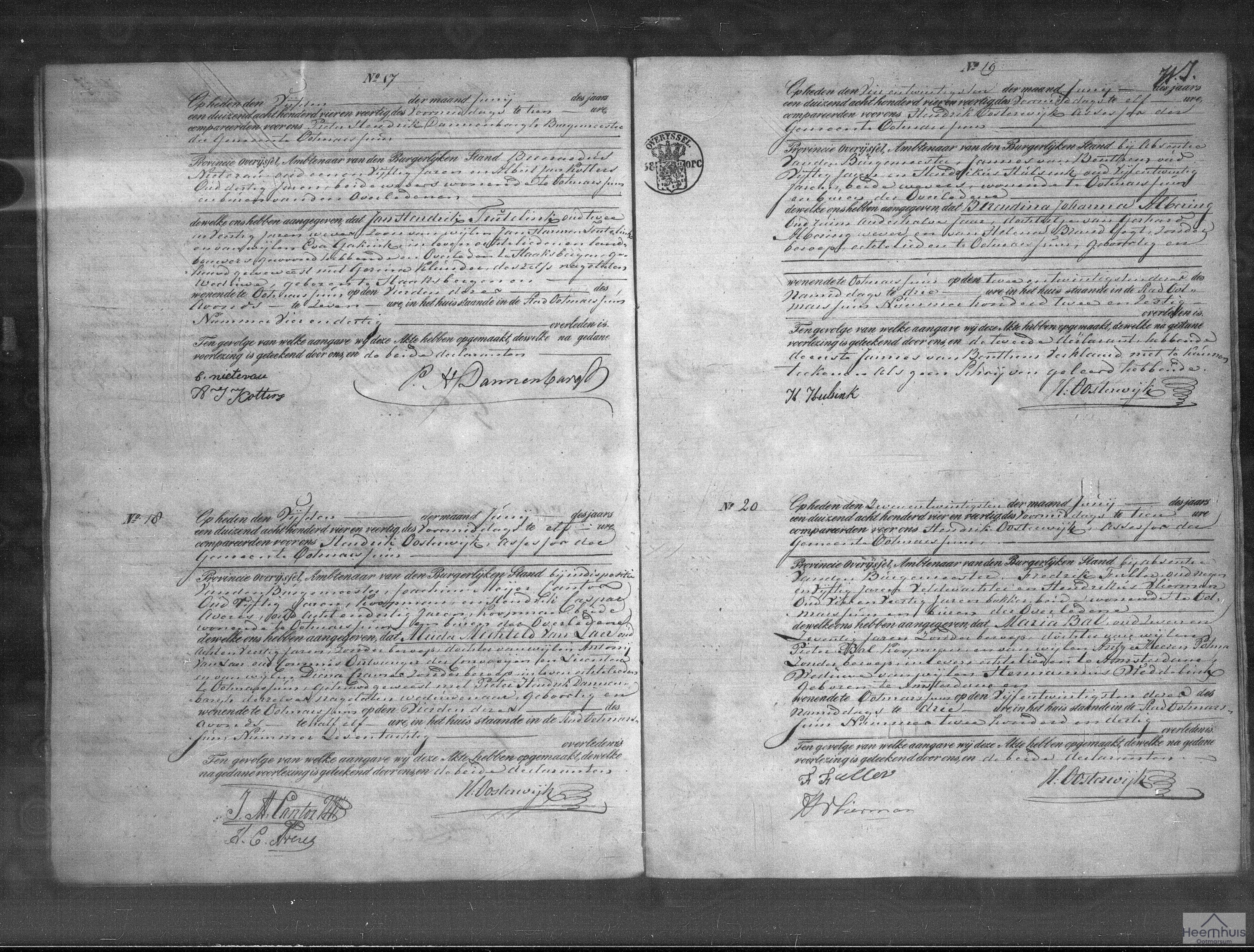 Overlijdensakte van Berendina Johanna Albering Overlijdensakte van Berendina Johanna Albering