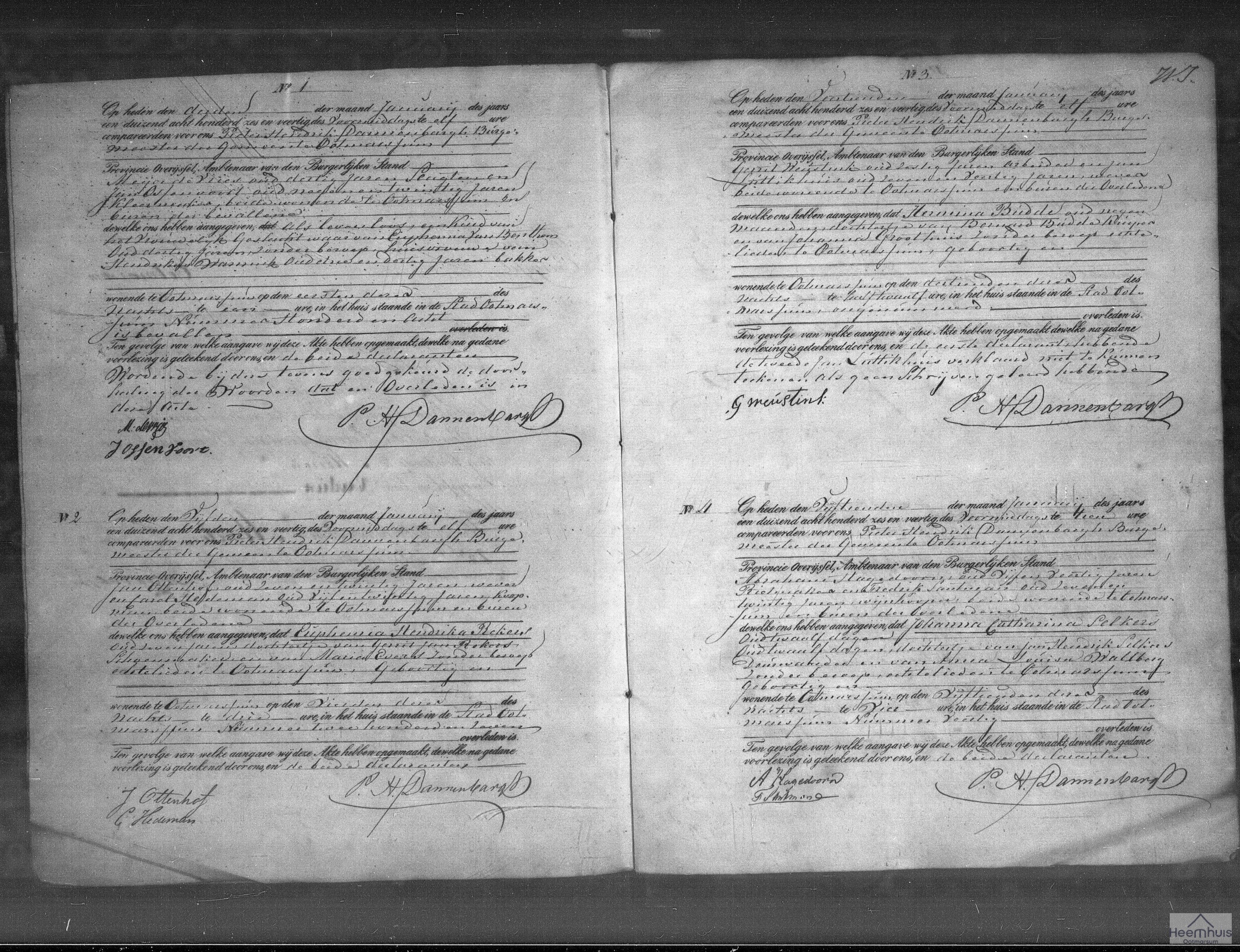 Overlijdensakte van Johanna Catharina Selkers Overlijdensakte van Johanna Catharina Selkers