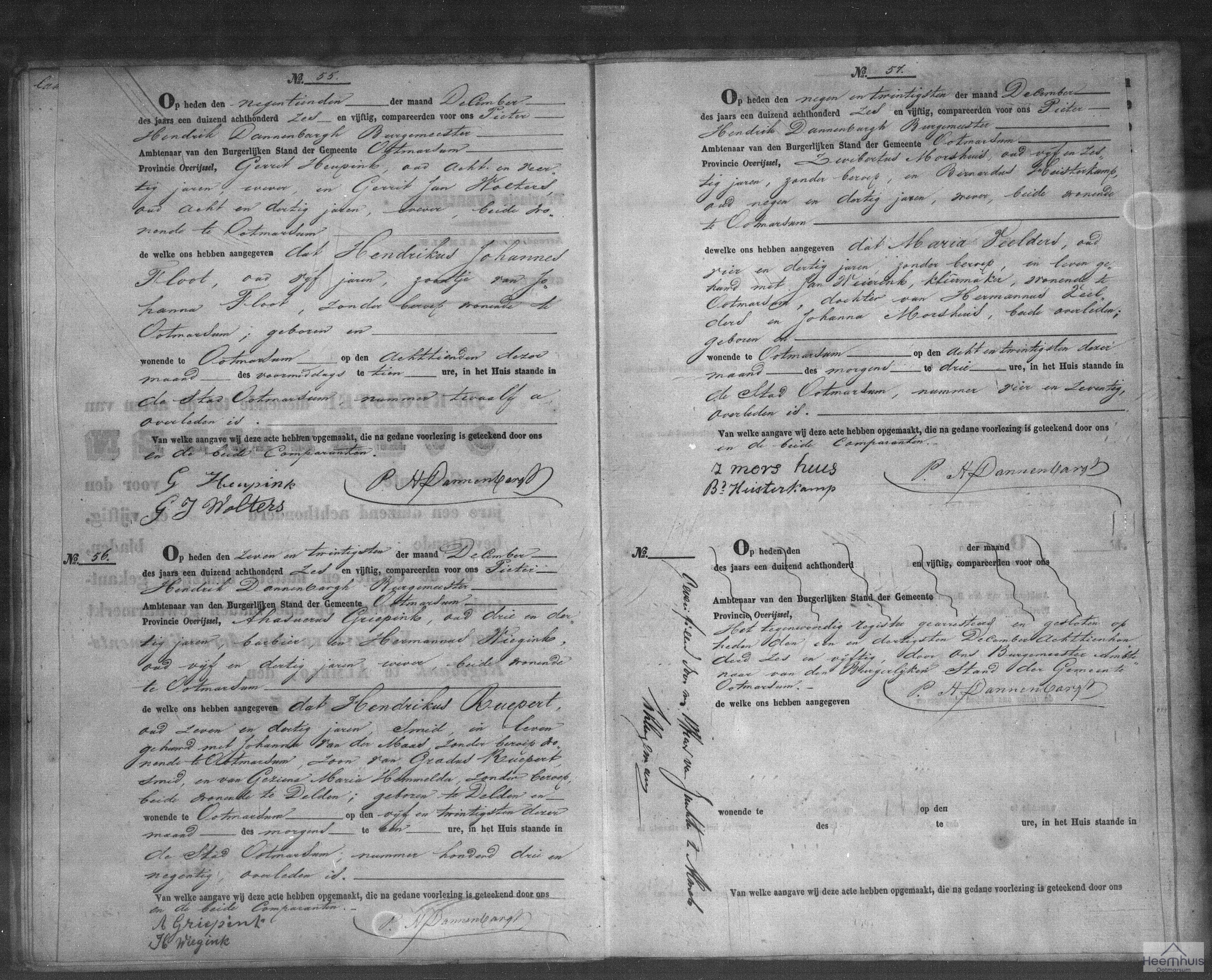 Overlijdensakte van Maria Veelders Overlijdensakte van Maria Veelders