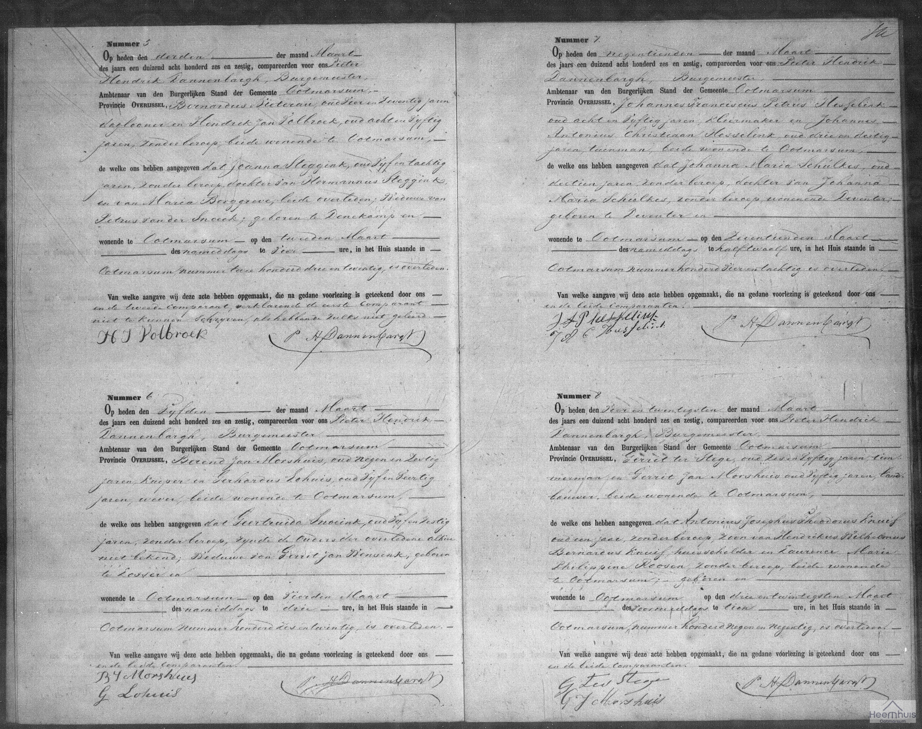Overlijdensakte van Johanna Maria Schulkes Overlijdensakte van Johanna Maria Schulkes
