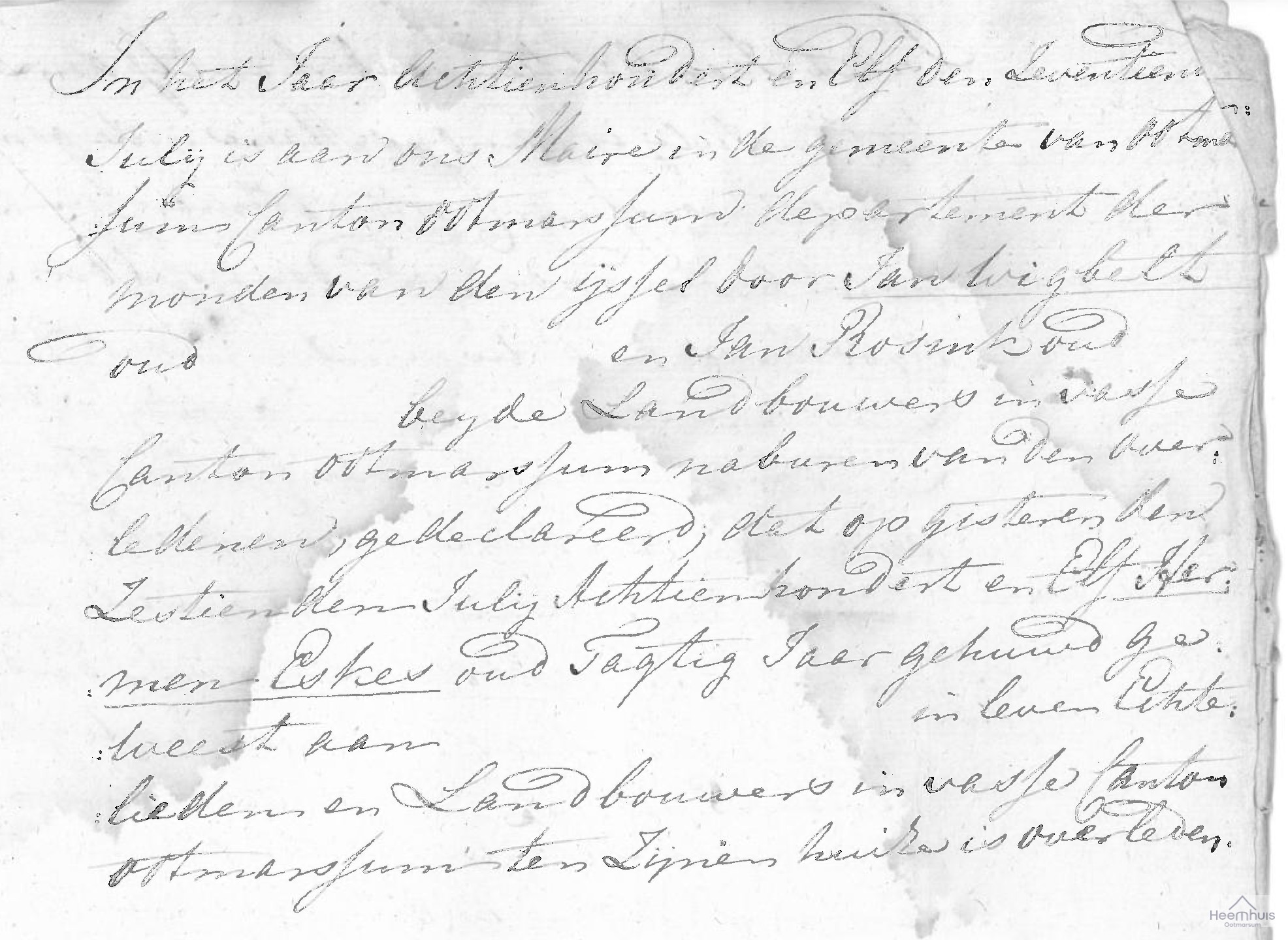 Overlijdensakte van Hermen Eskes