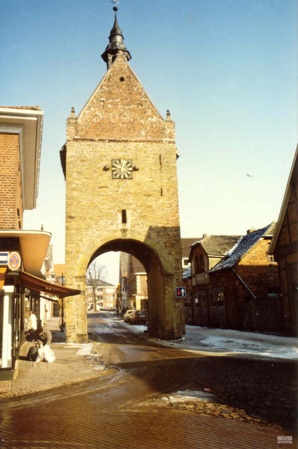 Excursie van de heemkunde naar Haselünne en Fürstenau in 1987.