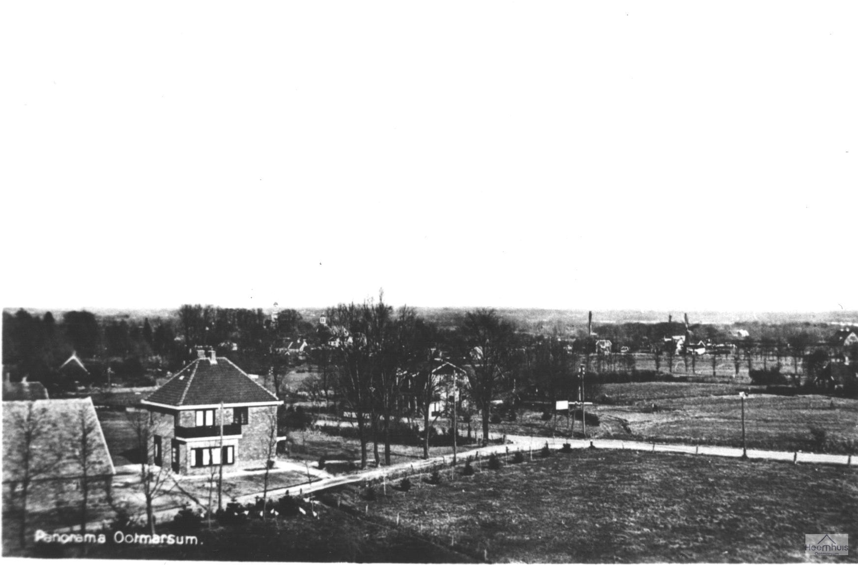 Panorama op Ootmarsum.