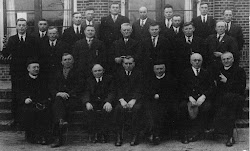 Groepsfoto van de ABTB leden op retraite te Zenderen.