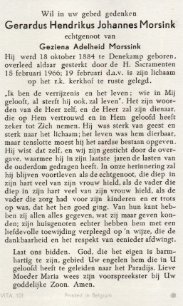 bidprentje