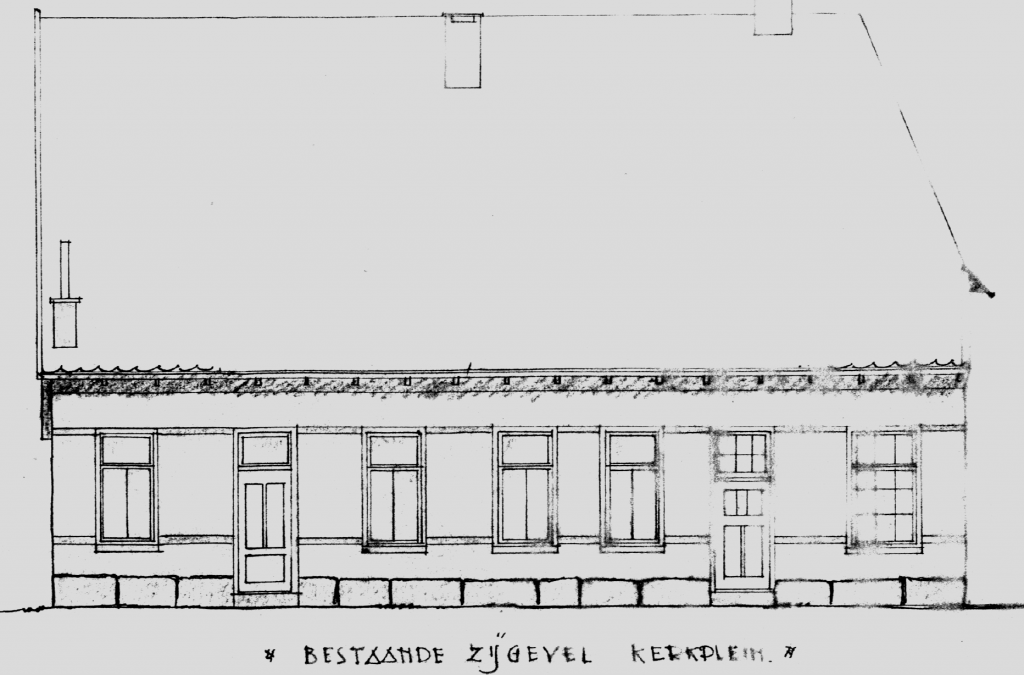 Bibliotheek verbouwing in 1952