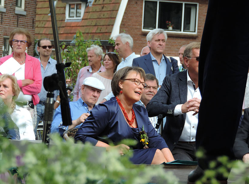 Voorzitter Nettie Aarnink