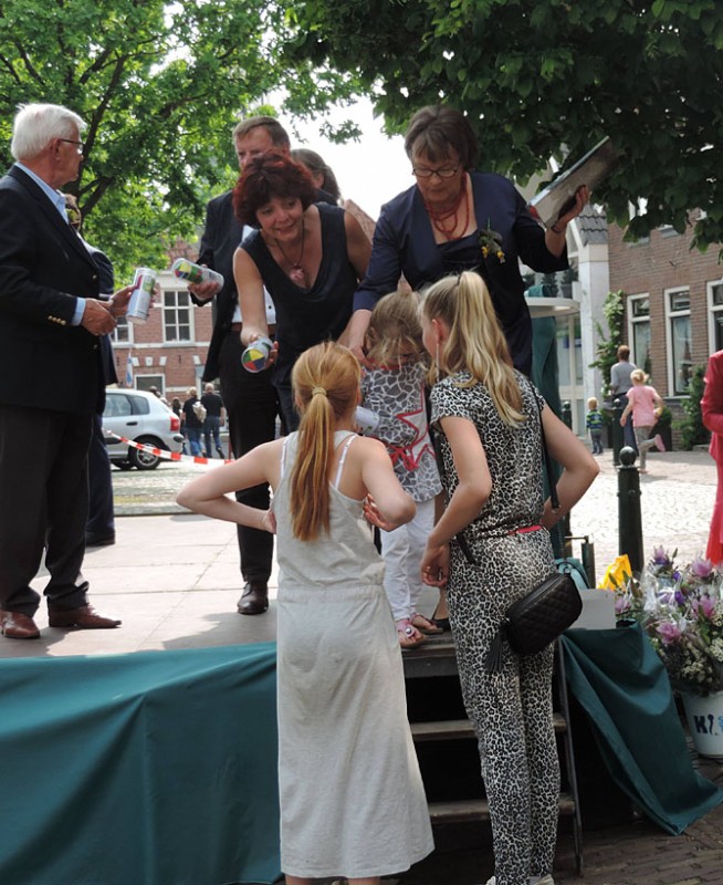 Presentje voor kinderkoor
