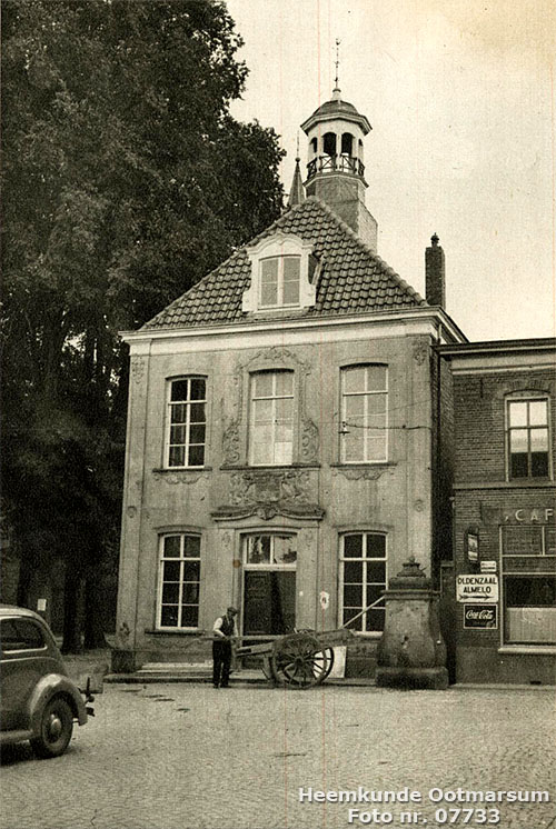 Het torentje van het oude stadhuis