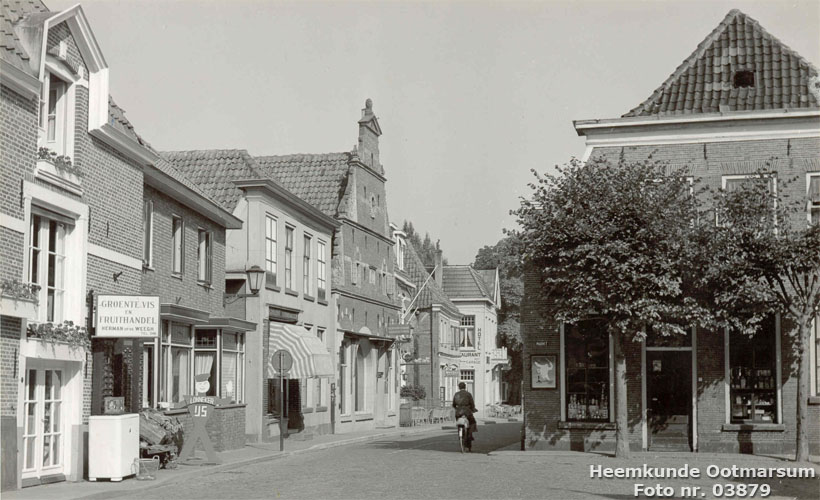 Markt en Marktstraat 1956