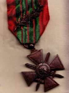 Croix de Guerre avec Palme