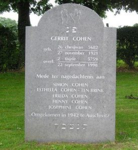 Gerrit Cohen monument