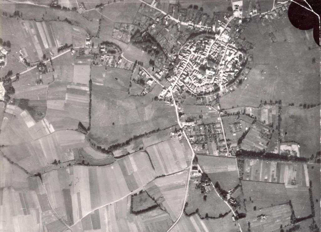 Luchtfoto Ootmarsum 30-er jaren