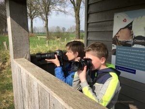 Jonge natuurfotografen
