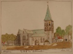 Oude prent RK kerk