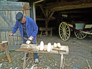 Klompenmaker Herman Bekhuis