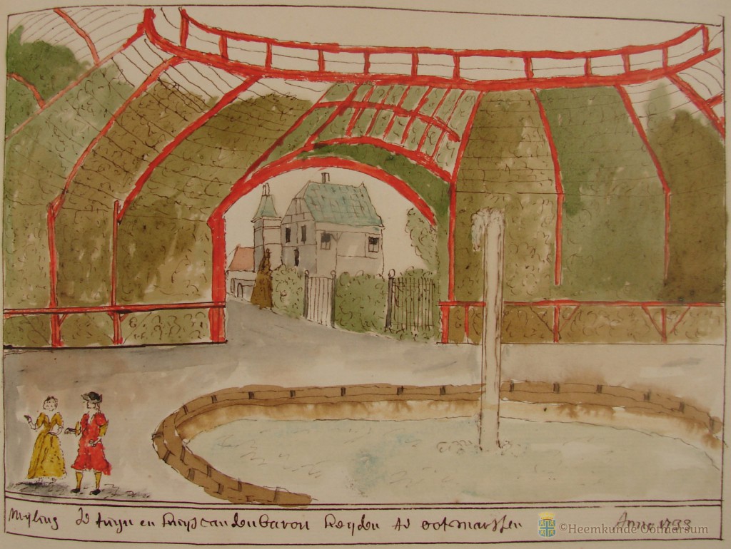 Tuin en huis Baron van Heiden