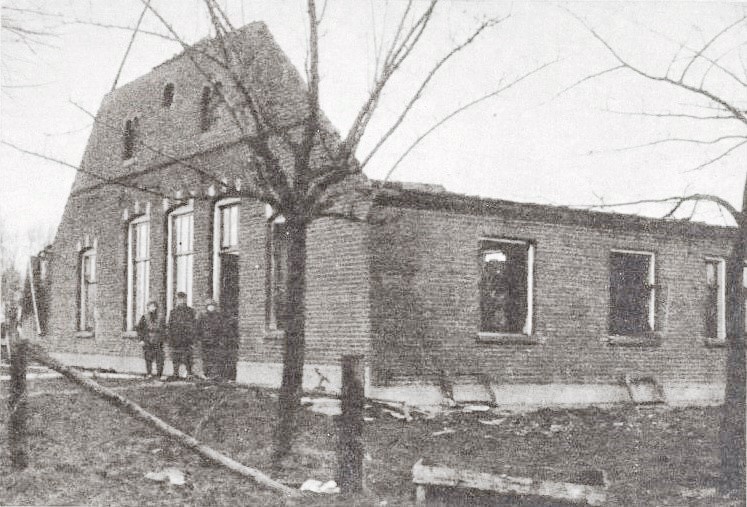 boerderij van Jens Boerrigter in brand