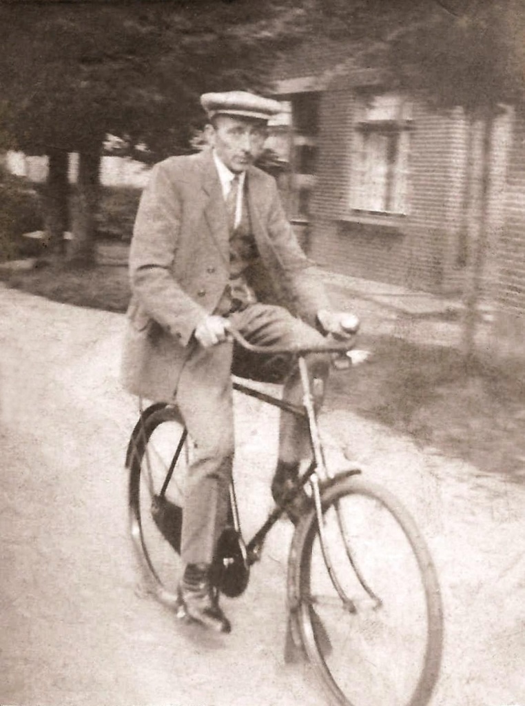 Jens Boerrigter op de fiets