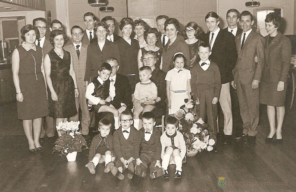 Familiefoto 40 jarig bruidspaar