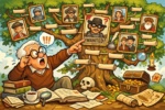 Ontdekking in de familieboom